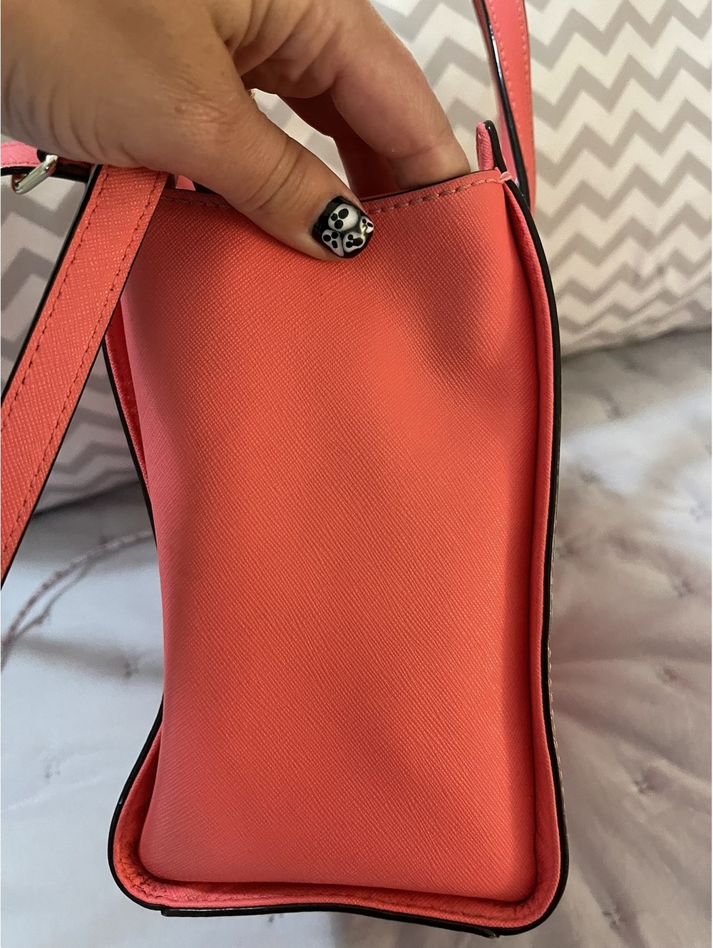 Kate Spade | Coral Saffiano Leather Satchel Crossbody - Picture 13 of 15
